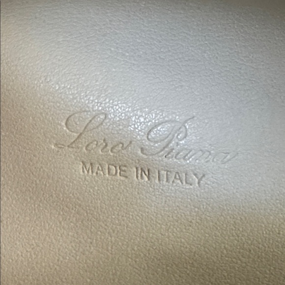 LORO PIANA BLACK GRAINED CALFSKIN LEATHER EXTRA POCKET BACKPACK - Picture 5 of 16